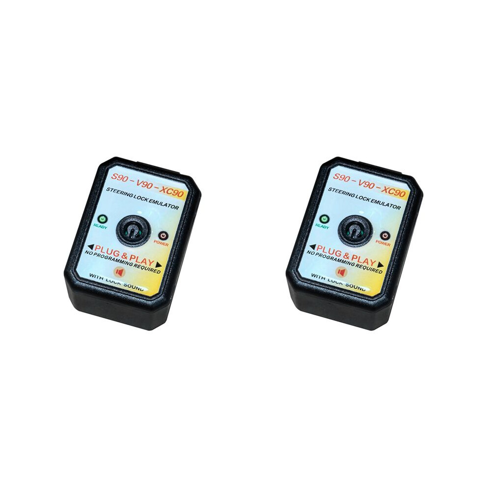 2X Steering Lock Simulator Emulator For Volvo S90 V90 Xc90 With Lock Sound No Programming 4712286942245