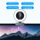 2k Webcam met Invullicht 2k Autofocus USB-Camera met Microfoon Draaibare Webcam voor Streaming Videoconferenties 3