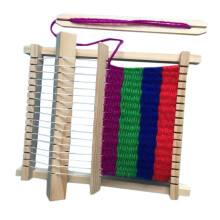 Knitting Machine for DIY Handmade Wool Fabrics Educational Knitting Set for  and  Khaki