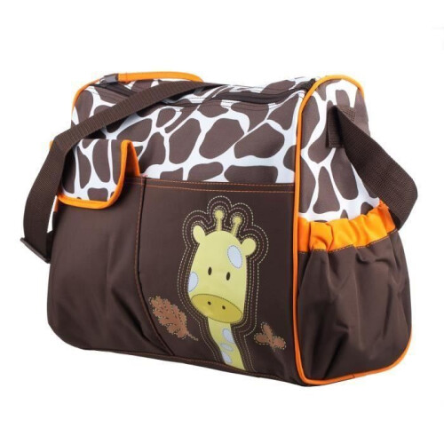 Giraffen-Wickeltasche – Orange 1