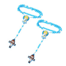 2er-Set Gebetsperlen-Set für Kinder, katholischer-Blauer Engel