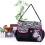Wickeltasche – Zebramuster – Schultergurt – Rosa – Multifunktional 1