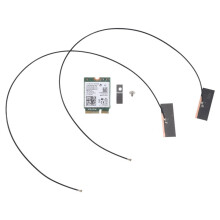 9560NGW WiFi Card+Antenna 1730Mbps Wireless AC 9560 Dual Band 2.4G+5G BT 5.0 802.11Ac M.2 CNVI 9560NGW Wireless Adapter