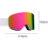 Γυαλιά σκι OTG με HD Vision, γυαλιά χιονιού προστασίας UV400 για άνδρες και γυναίκες, 2