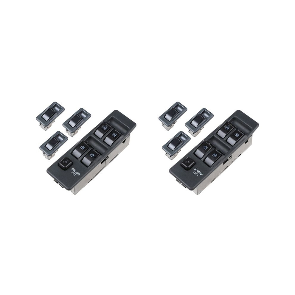 2X Window Lifter Control Switch Front Rear Left Right For Mitsubishi Pajero Mr753373 Mr731813 4713580938774