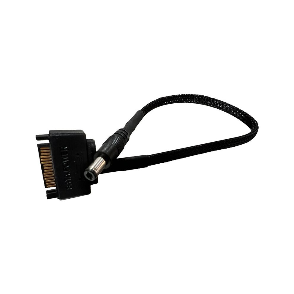 Power Sata To Dc5521 Adapter Cable Sata Male To Dc 5.5Mmx2.1mm Converter Adapter Power Supply Cable 12V Output 4854110133198