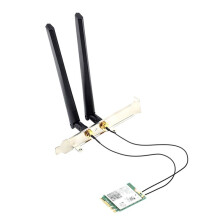 MT7921 WIFI6 Desktop Computer Laptop Built-in Wireless Network Card 2.4G 5G Gigabit Network Card M2 5.2 BT Network Card