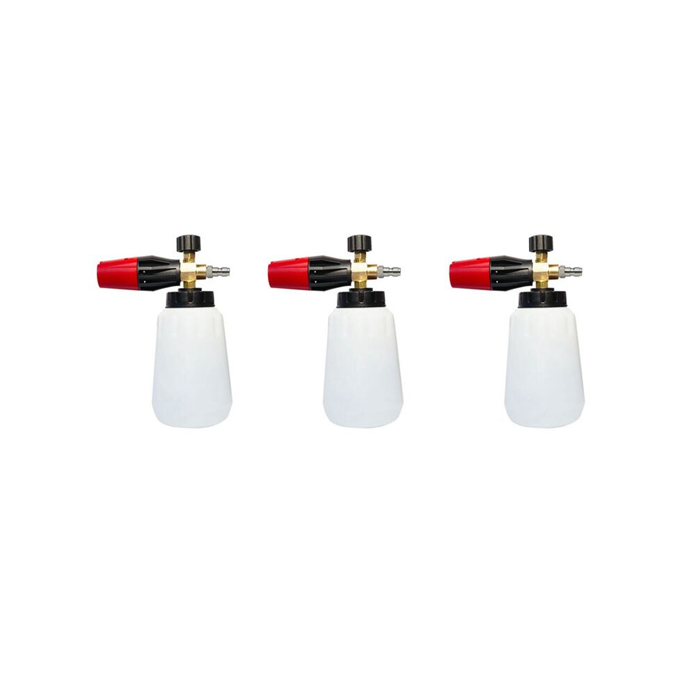 3X Pressure Washer Snow Foam Lance Nozzle Adjustable Foam Cannon Generator Clean Soap Foam Wash For Karcher Interskol L 6131407717414