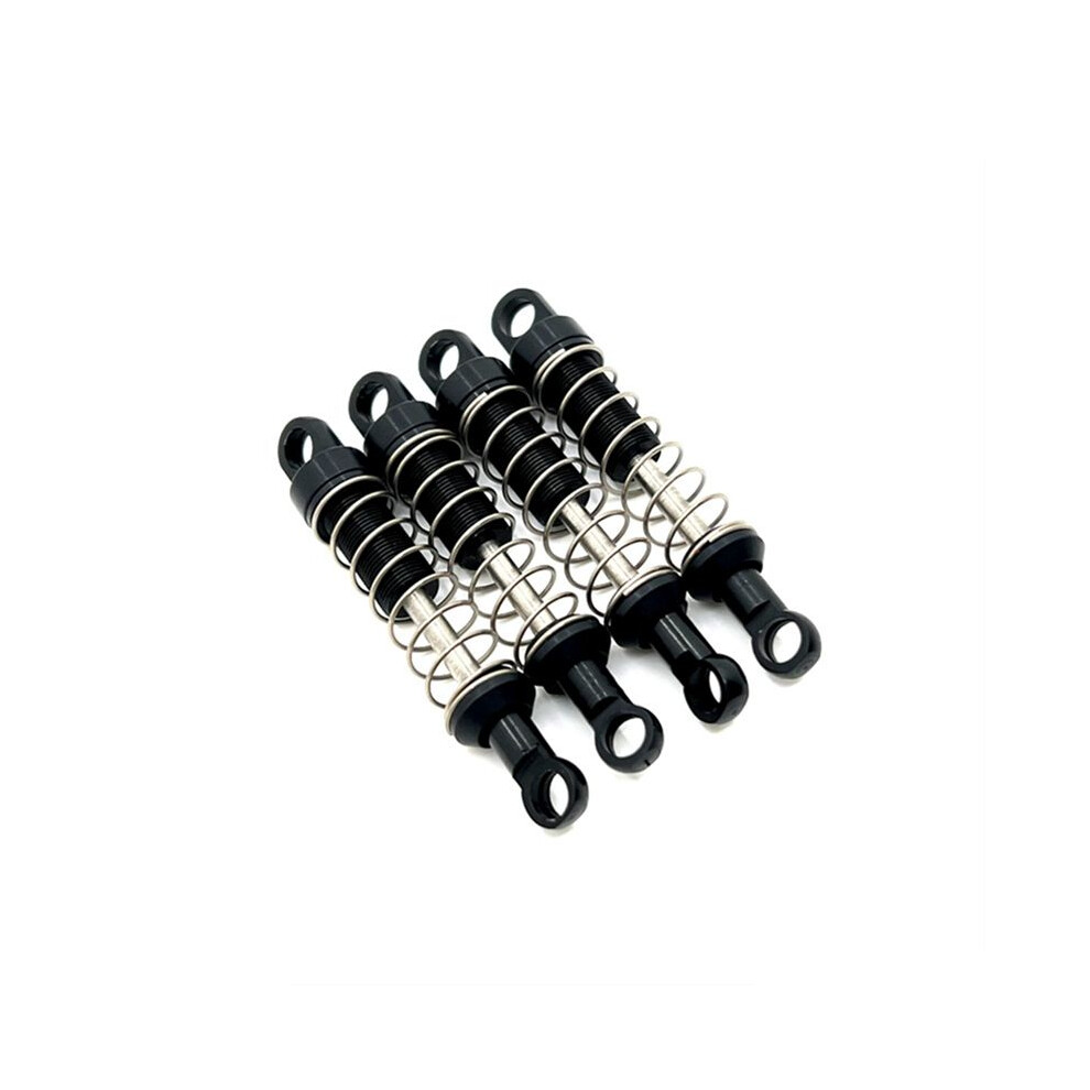 For Mn78 Metal Front And Rear Shock Absorber Damper For Mn78 1/12 Rc Car Upgrades Parts Accessories, Black 6131555078108