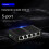 5 Port 100Mbps Network Switch Ethernet Industrial Grade Switch Unmanaged Rail Type Industrial Network Splitter 4