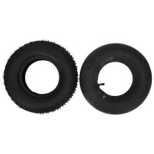 Ruota per monopattino elettrico, pneumatico gonfiabile ad alto contenuto di gomma butilica con ritenzione d'aria per carrello a mano, carrello da