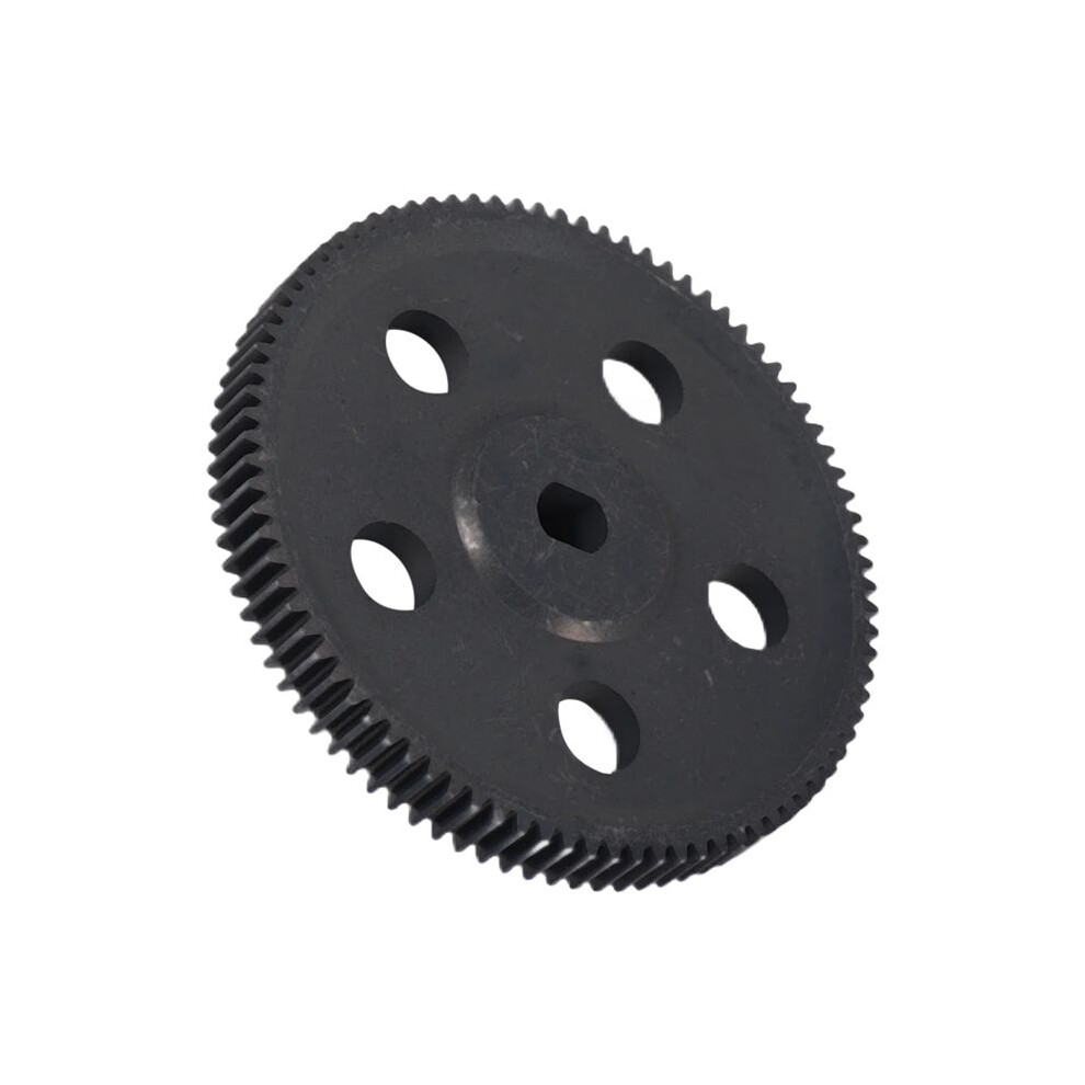 Metal Spur Gear 87T For Hsp Rgt E86100 Upgrade Parts 180024 Rc 1/10 Rock Crawler 94180 86100, Black 4711342604714