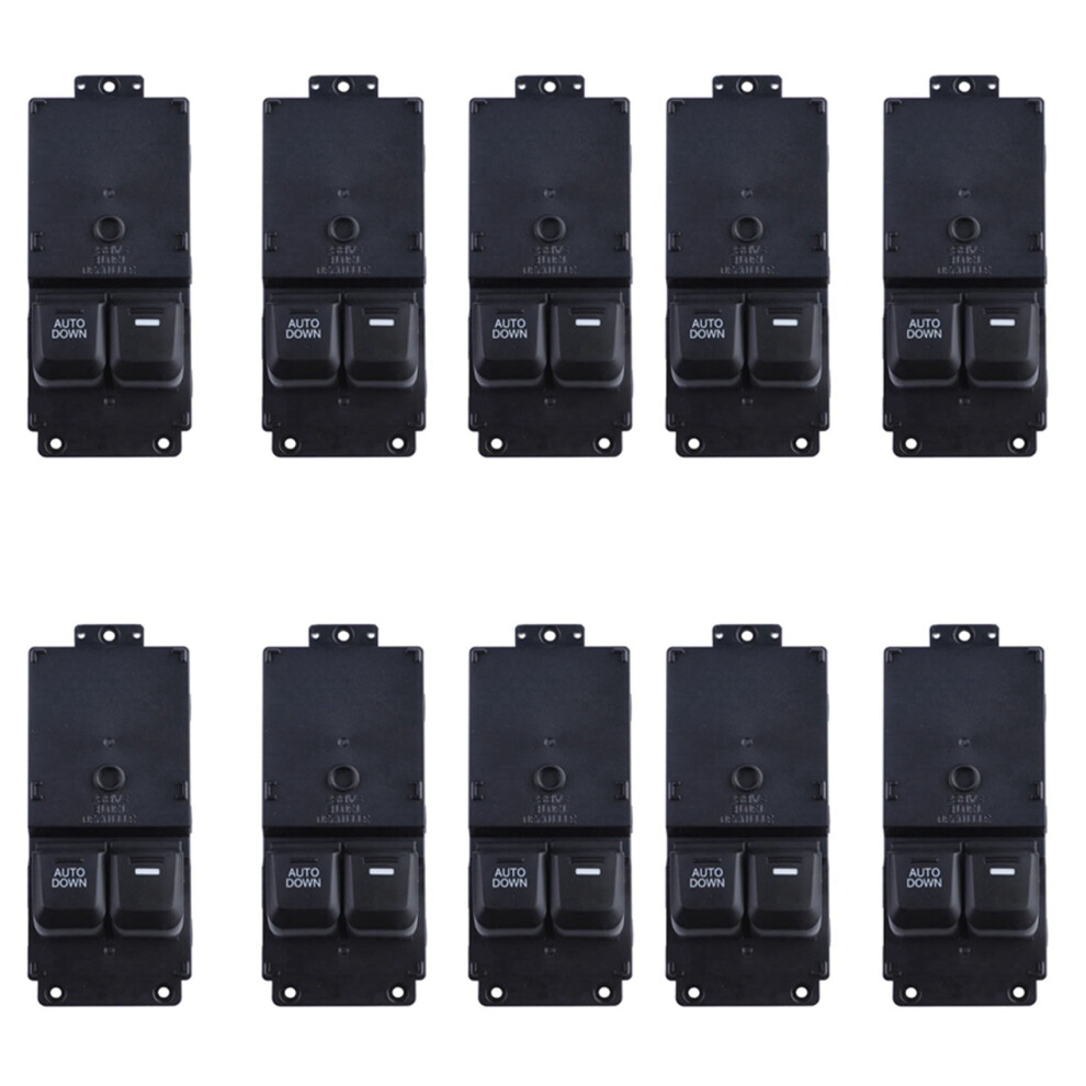 10X 93570-4Y001 935704Y001 Front Left Electric Power Window Switch For Kia Rio Car Accessories Black 6132964787322
