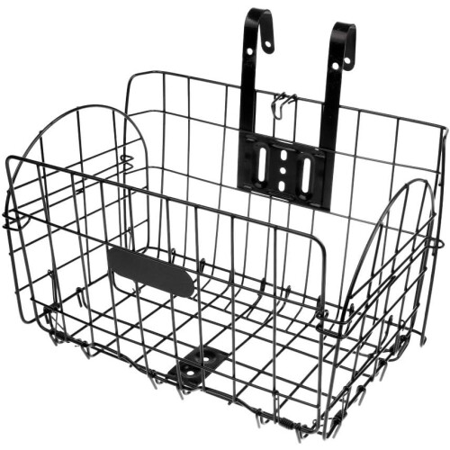 Folding Metal Basket for Front Handlebar Wire Storage Box for Bicycle 1