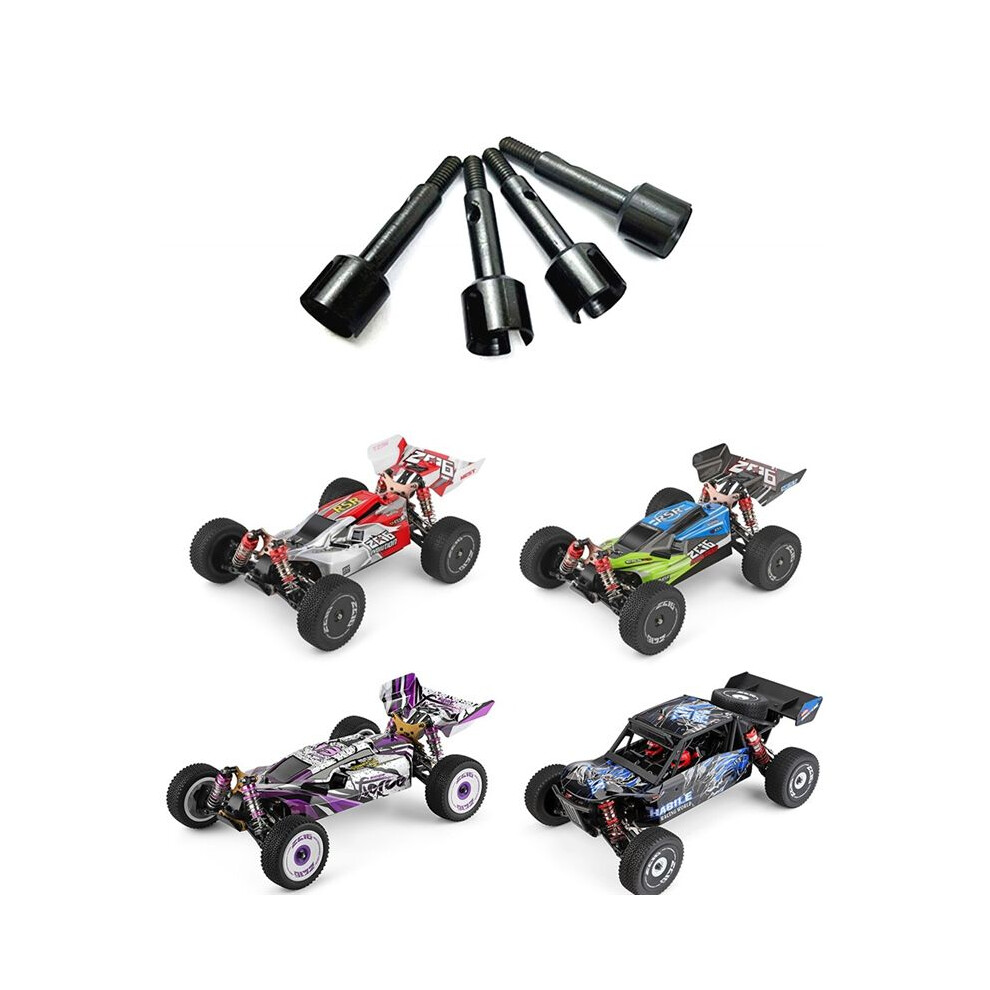 4Pcs Metal Wheel Axle Drive Shaft Cup For Wltoys 144001 124019 124018 Rc Car Upgrades Parts Accessories 6131407730383