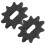 Ανθεκτικό κατασκευής μετάλλων μηχανών Sprocket10T χάλυβα εσωτερικό τρυπών εύρωστο 8