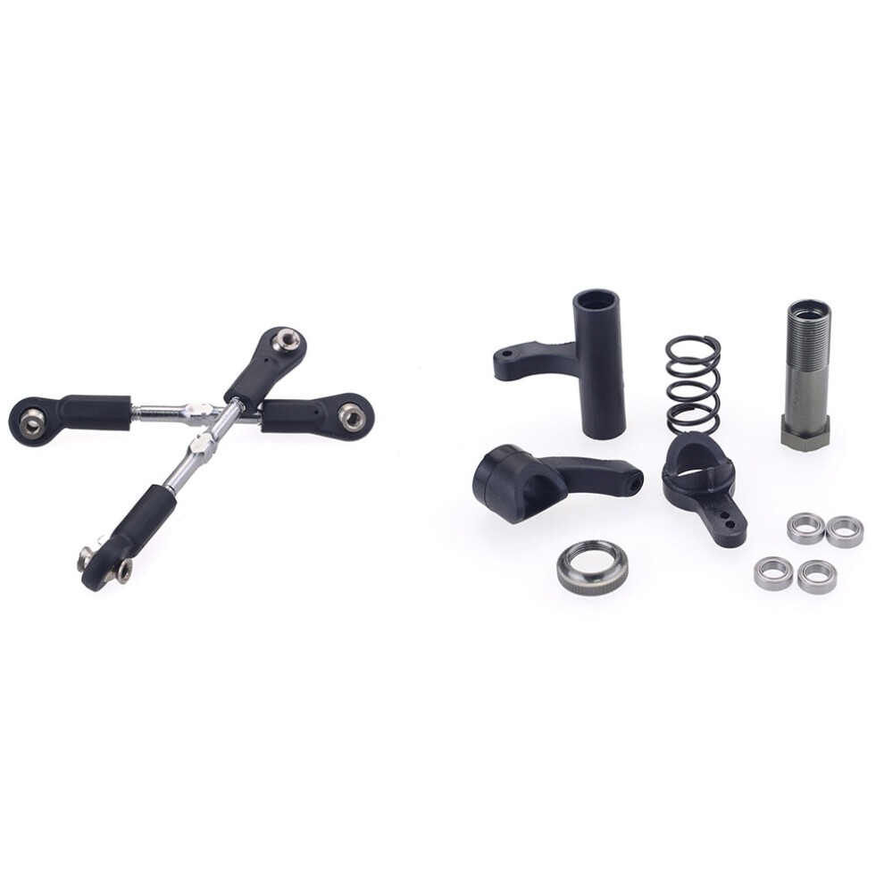 1 Set 8028 Steering Clutch Componen & 2Pcs 8124 Metal 75-85Mm Steering Rod For 1/8 Zd Racing 9116 9020 9072 9071 9203 6133165958085