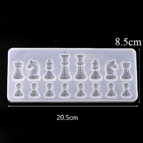 Masters Of Chess: Λεπτομερής Σχεδιασμός, Υλικά Υψηλής Ποιότητας, Καλούπια Σιλικόνης για 2