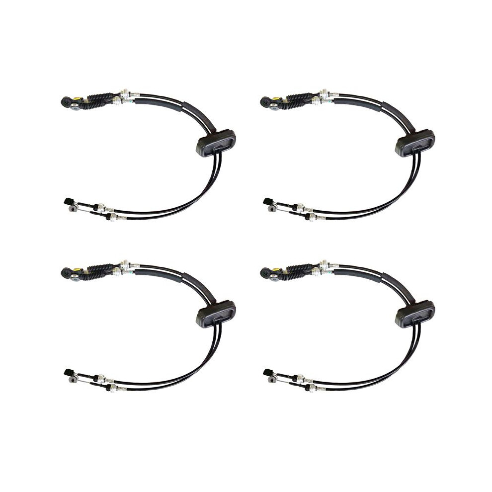 4X 54310-S6m-043 Type-S Shifter Cables For Acura Rsx K20a K20a2 K20a3 2002-2006 Black 4712208864389
