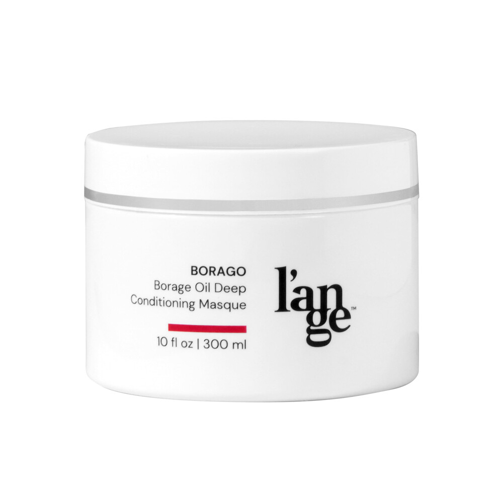 L'ange Hair Borago Deep Conditioning Masque With Borage Oil - 10 Oz Jar Nourishes And Strengthens Hair Manages Frizz And Enhances Moisture Sulfate