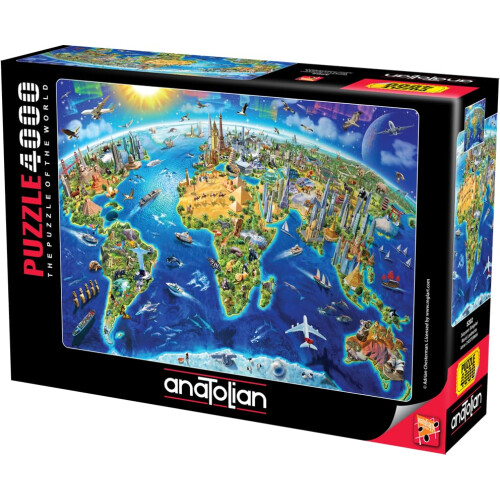 Anatolian Puzzle - Weltwunder, 4000 Teile Puzzle, #5202 1