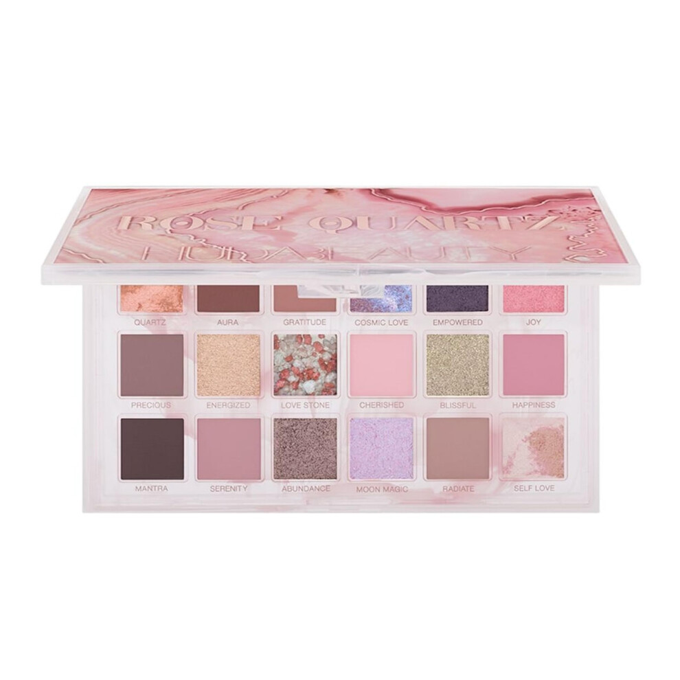 Huda Beauty Rose Quartz 18 Eyeshadow Palette