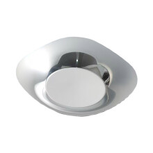Modische Obstschale aus rostfreiem Stahl-Quadratisch hell 20CM