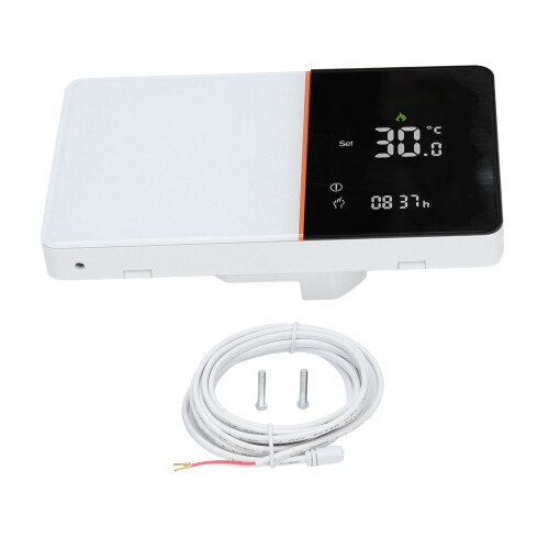 Termostato intelligente, funzione programmabile per il risparmio energetico in ufficio e a casa.
