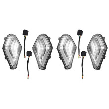 2 Satz LKW-LED-Seitenleuchten, Eckleuchten, Signalleuchten für Mercedes Benz Actros MP5 9608201421 9608201521