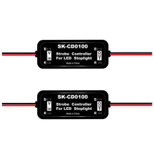 2X Moduł Migacza Światła Stroboskopowego do Samochodowego Światła Hamowania LED 12V-16V LED Flash Tail Stop, SK-CD0100