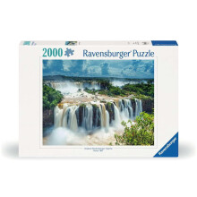 Ravensburger - Cascate Iguazu, Brasile - Puzzle da 2000 Pezzi - Immagini Mozzafiato