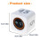 Cubes Digitaler Timer, LED-Display, Timer,-Weiß 2