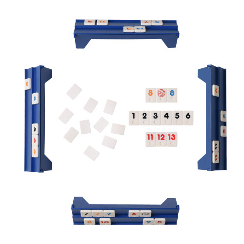 Point Games Classic Mini Rummy Game Set Two Tier Exclusive Folding 2