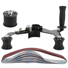 Transformateur de meuleuse d'angle, accessoire de ponceuse à bande en acier inoxydable pour un meulage de haute précision, accessoire multifonction