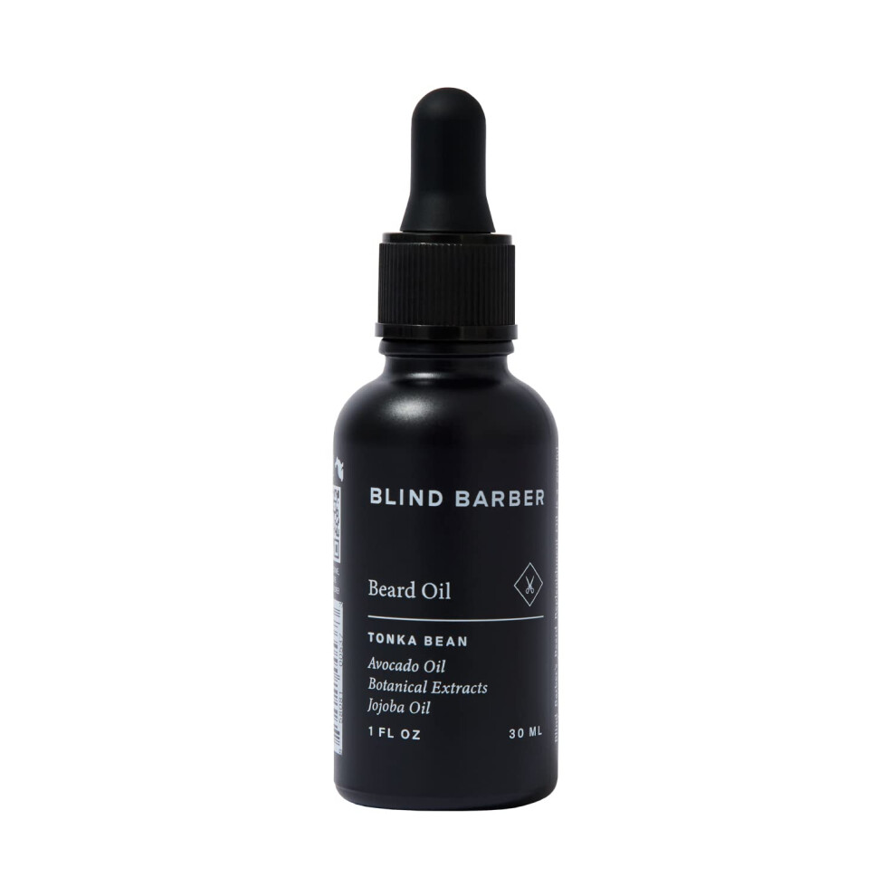 Blind Barber Beard & Face Replenishment Oil - Moisturizing Beard & Skin Oil With Argan, Pumpkin Seed, Avocado & Jojoba To Protect & Soften Coarse Bear