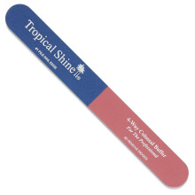 Tropical Shine Colossal 4-Weg Blauw-Roze Buffer - Professionele Vijl & Buffer voor Nagels