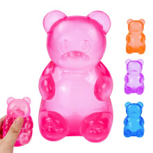 Stress Bear Taba Pelotas Squishy Juguete de Osito para Alivio de Estrés Regalos de Cumpleaños