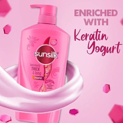 Sunsilk Lusciously Thick and Long Shampoo, 650ml 2