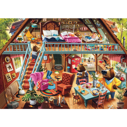 Ravensburger Jigsaw Puzzle - GOLDILOCKS GETS CAUGHT! - 1000 Pieces