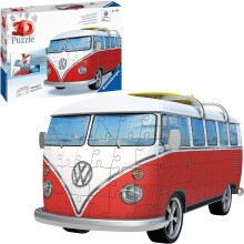 Ravensburger VW T1 Camper Van, 162pc 3D Jigsaw Puzzle