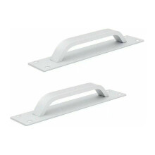 Maniglia in alluminio per porte scorrevoli tipo fienile, facile installazione, levigatura accurata, alluminio di alta qualità, maniglia resistente,
