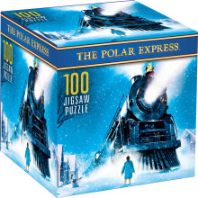 MasterPieces Der Polar Express 100 Teile Puzzle - Jigsaw Puzzle mit lebendigem Kunstwerk und langlebigen Teilen - Spaß für die Familie