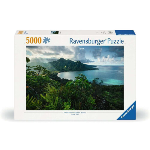 Ravensburger Ravensburger - Hawaiian Viewpoint - Puzzle da 5000 Pezzi - Vista di un Paradiso Tropicale
