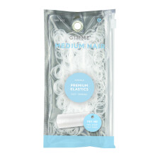 Gimme Beauty Medium Hair Premium Elastics - tltsz hajktok innovatv trolsi kteggel - Csszsmentes, tarts szalagok egsz napos hasznlatra -
