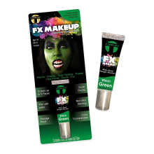 Maquillaje Tinsley Transfers FX - Pintura facial y corporal - Crema a base de agua - Tubo de 7 g / 0,24 oz (verde)