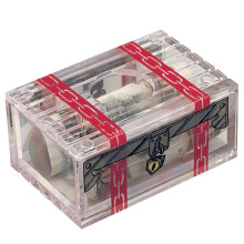 Bits and Pieces Puzzle Box Treasure Chest Brain Teaser Puzzle - Juego de rompecabezas de banco para adultos y rompecabezas