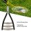 Saiting Clamp 3 Springs Rubber handle Better Grip Tennis Stringing tool Badminton racket 3