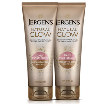Jergens Natural Glow Zelfbruinende Lotion, Dagelijkse Zonnebrand, Medium tot Diepe Huidtint