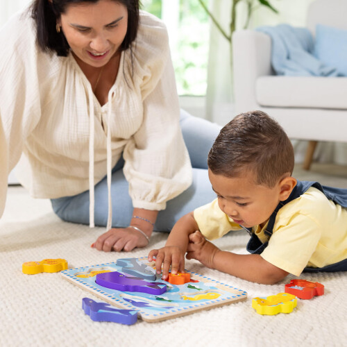 Melissa & Doug Melissa & Doug Meeresbewohner Holz-Puzzle - 7 Teile 1