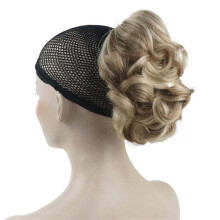 Aimole Damen Kurze Lockige Haarsträhne Clip-on Ponytail Haarteil (H16-613)